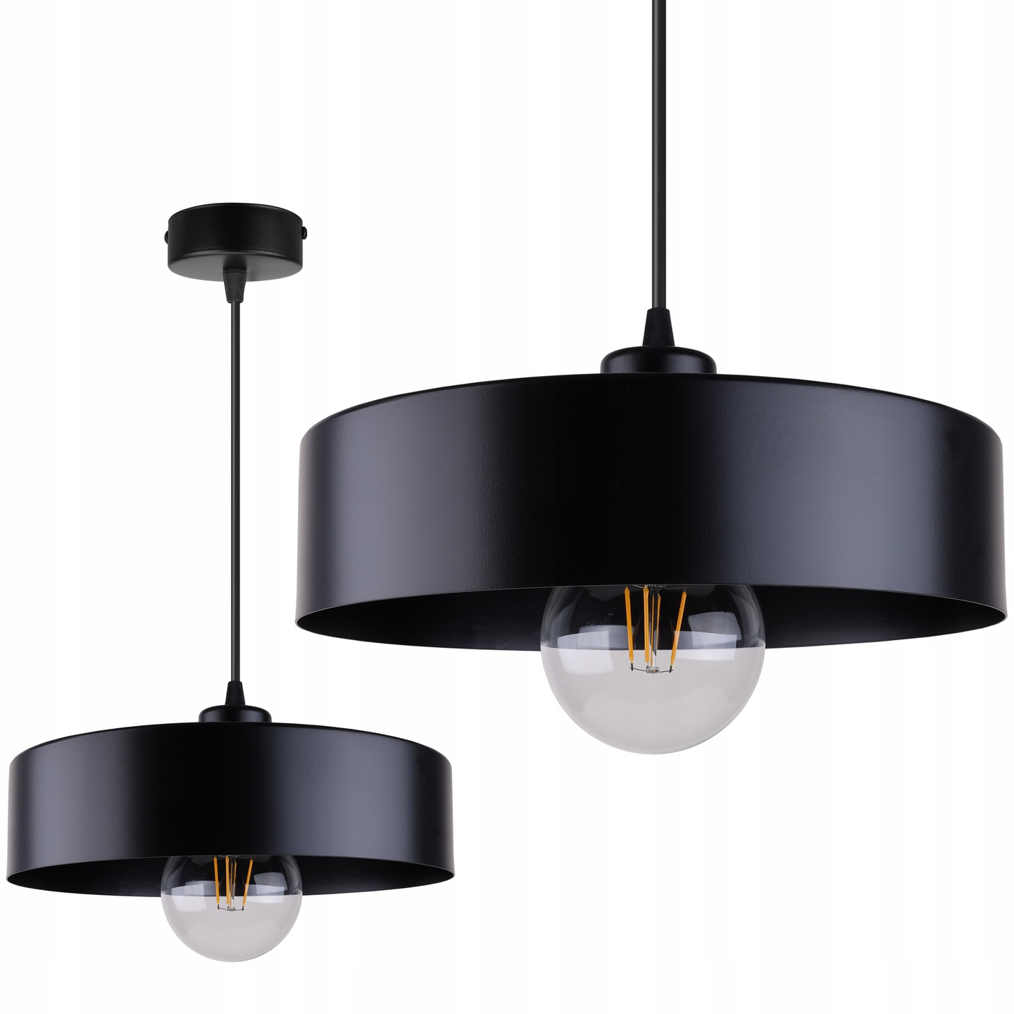 

Lampa Wisząca Sufitowa Żyrandol Plafon Led Loft