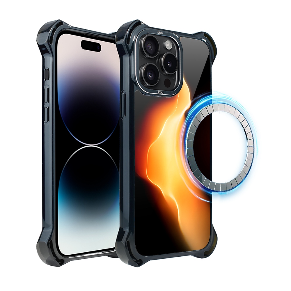 Pouzdro pro iPhone 14 Pro Ibizu DropGuard Ultra s MagSafe, Eclipse