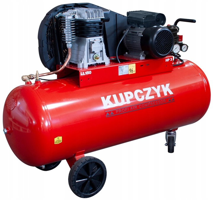 Kompresor tłokowy 150L 10 BAR 2,2kW 230V