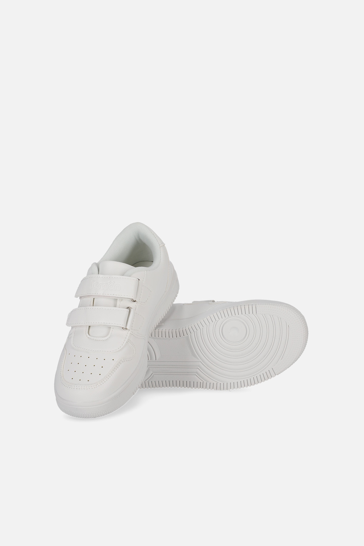 Sneakersy młodzieżowe białe 32 LEMON EXPLORE Kolor biały