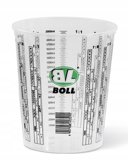 BOLL POJEMNIK PLASTIKOWY Z PODZIAŁKĄ 2240 ML