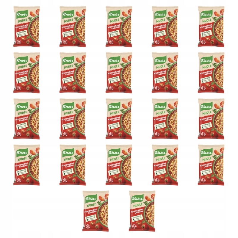 Knorr Rajčatové nudle jemné 65 g X22