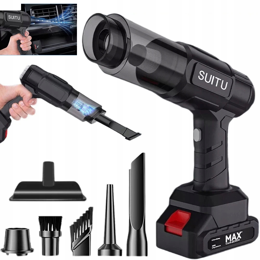 150W Bezdrátový Vysavač S 30 Minutami Provozu V Autě