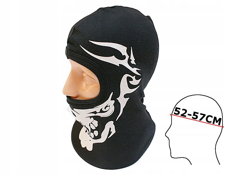 Kominiarka Motocyklowa Skuter Quad Atv Cross Enduro Kask Hulajnoga S/m