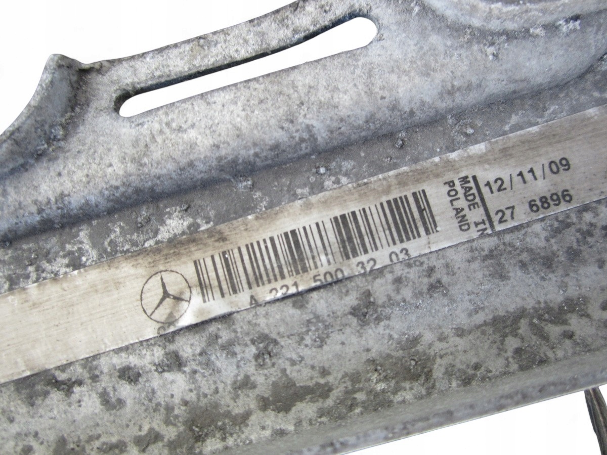 water cooler Mercedes W221 S500 5.5 V8
