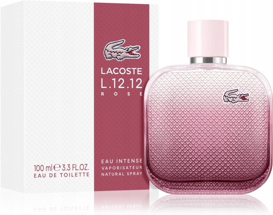 Lacoste L.12.12 Rose Eau Intense toaletní voda 100 ml