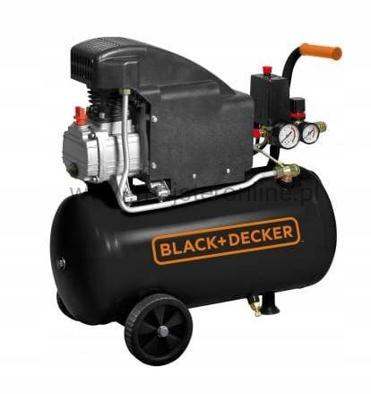 Black+decker Sprężarka Olejowa 24L 1,5KM 8BAR