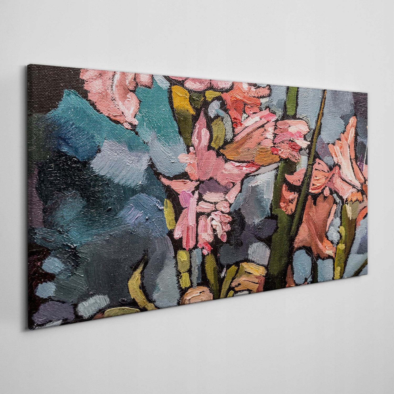 

Nowoczesny foto-obraz na płótnie Kwiaty 120x60 cm