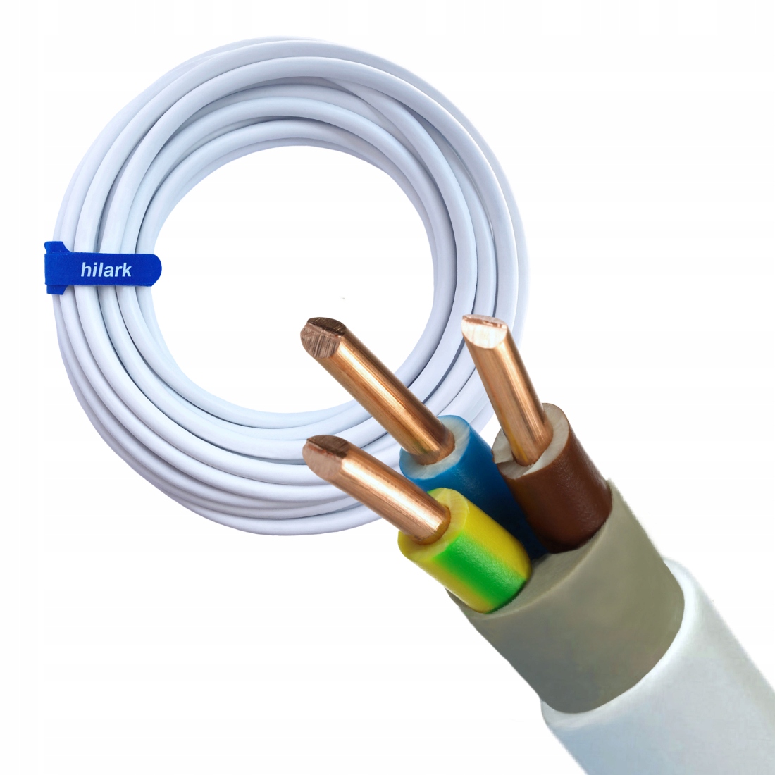 Inštalačný kábel okrúhly Ydy 3x4mm2 450/750V 75 m