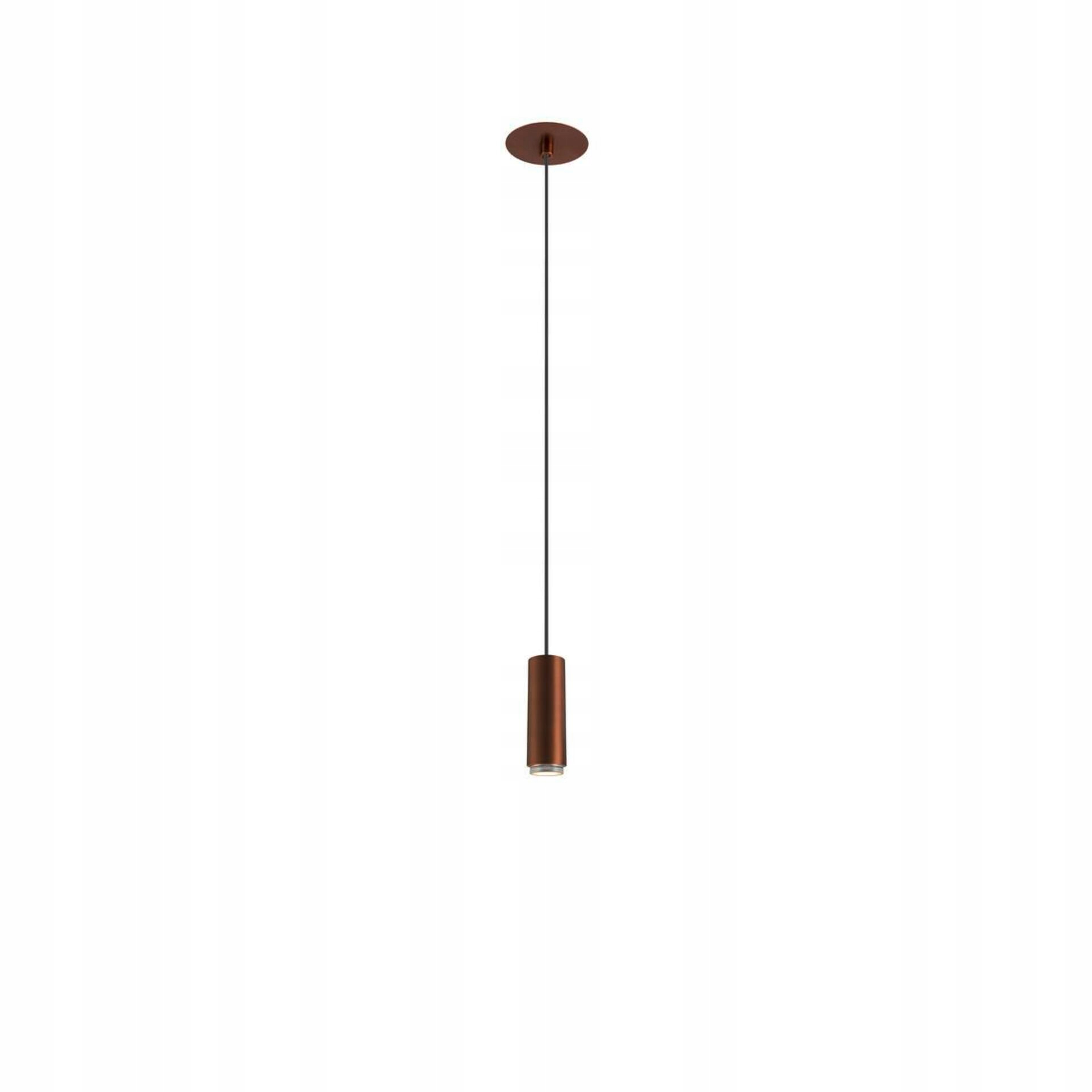 Závesné svietidlo Slv Lalu Led 9,5 W 3000K bronzová zápustné