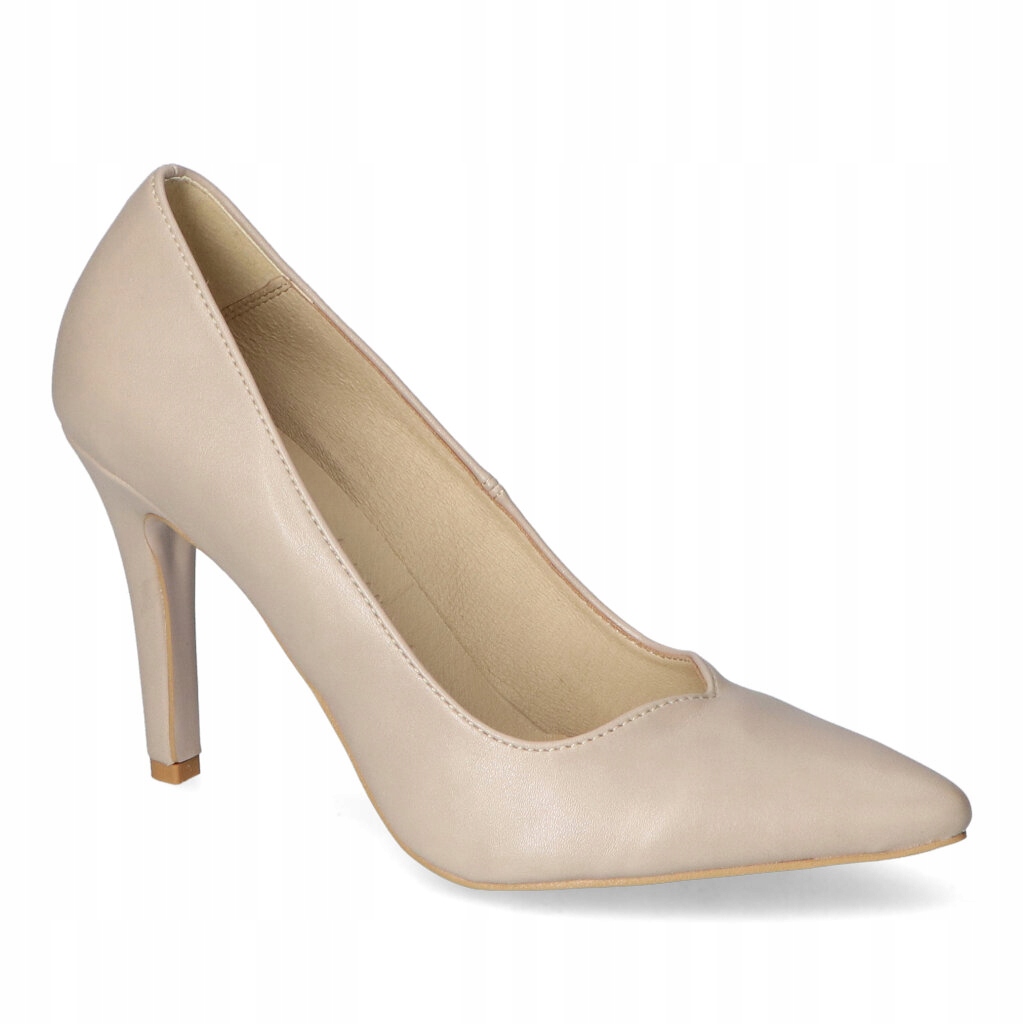 Czółenka Krzyś-But 197 Beżowe lico 40