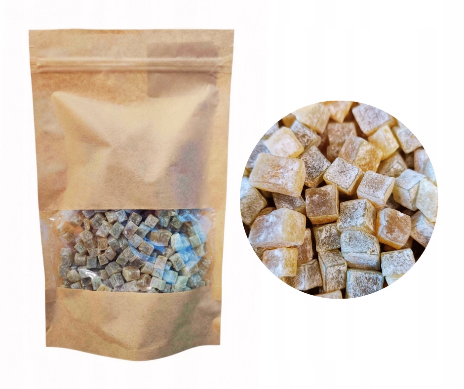 Levně Sušené jablečné kostky Bez Cukru 1 kg Premium Dalina