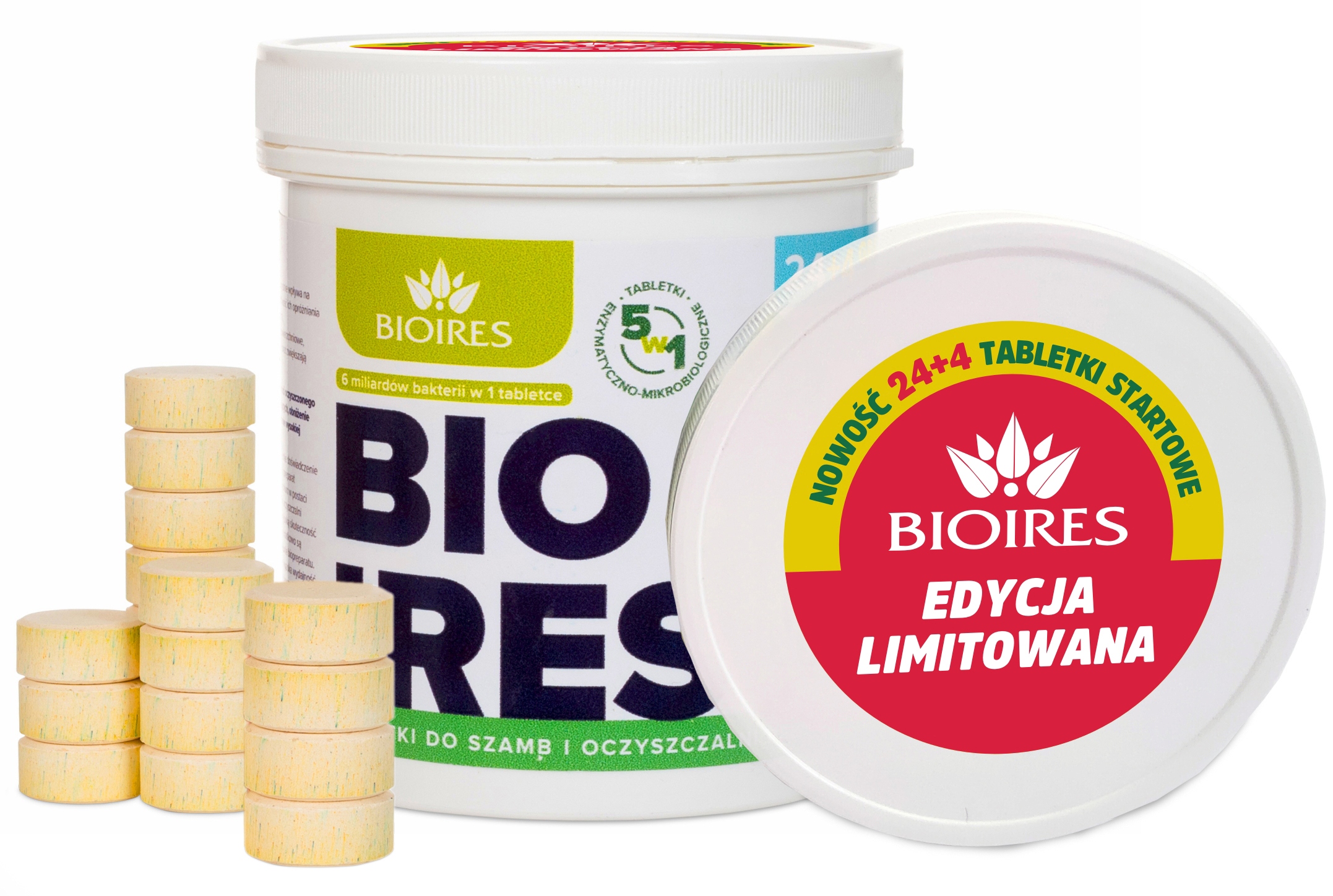

Tabletki Do Szamba Poś Bioires 5w1 Starter