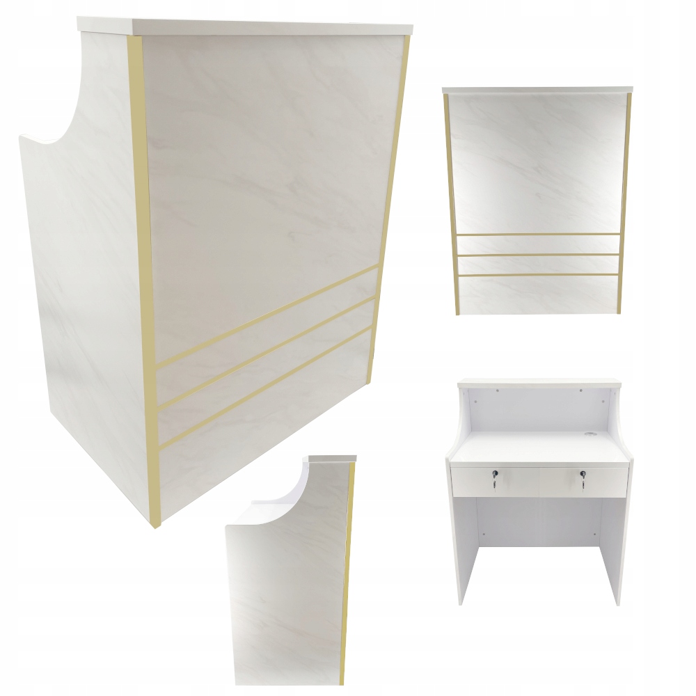 Kadeřnická Recepce, Kosmetický Pult, Psací Stůl Do Spa Salonu, Klasika