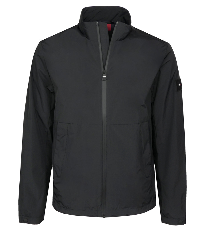 Tommy Hilfiger pánská bunda, větrovka, černá, S
