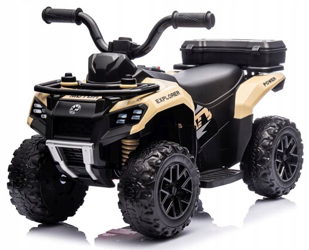 QUAD MOTOR MOTOREK NA AKUMULATOR DLA DZIECI ŚWIATŁA LED