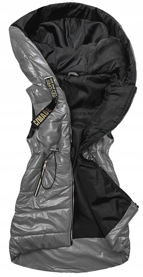 Lesklá Vesta B9783 Grafit 48