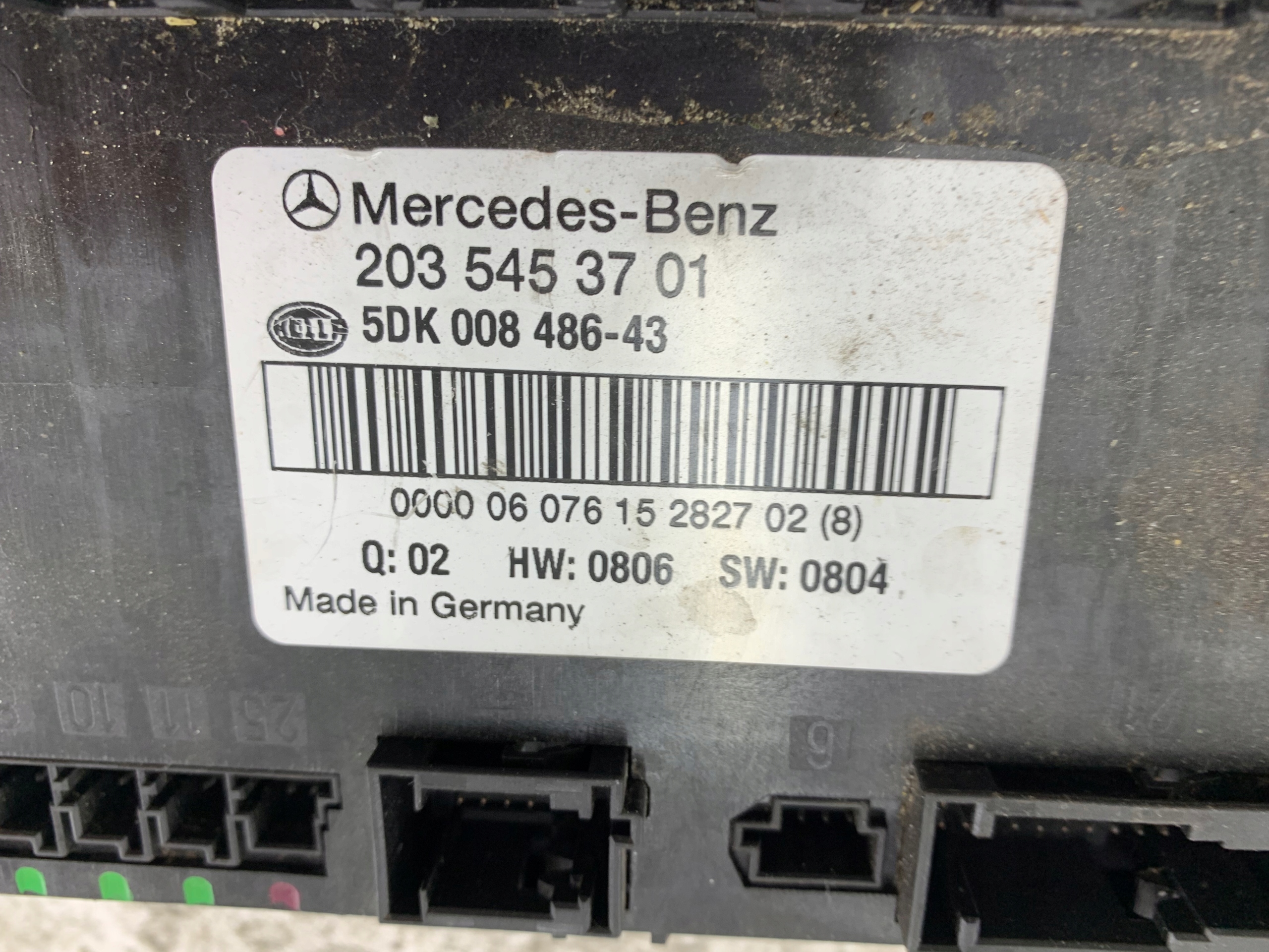 MERCEDES W203 module control unit SAM 2035453701