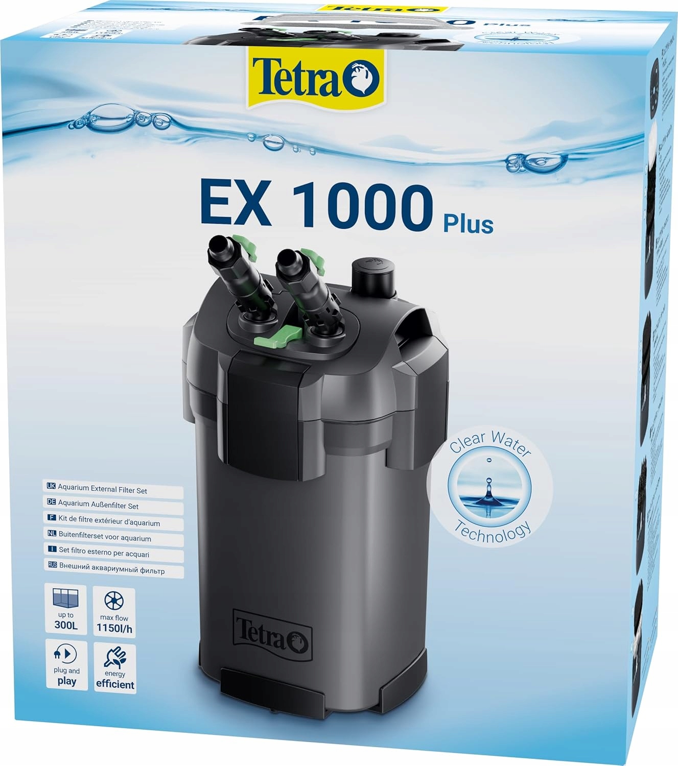 Levně Tetra Ex 1000 Plus Vnější Kelímkový Filtr Do Akvária 300 L