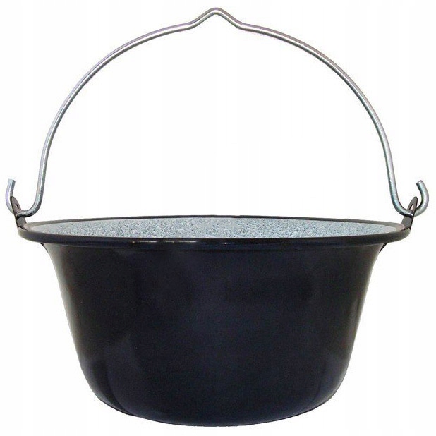 

Kociołek węgierski polowy emaliowany Mfh 14L Black