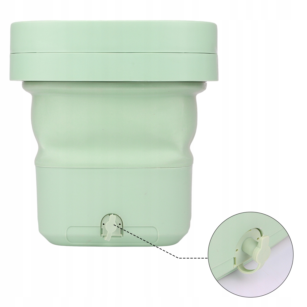 TURYSTYCZNA PRZENOŚNA AUTOMATYCZNA MINI PRALKA SKŁADANA 11L Cechy dodatkowe składany