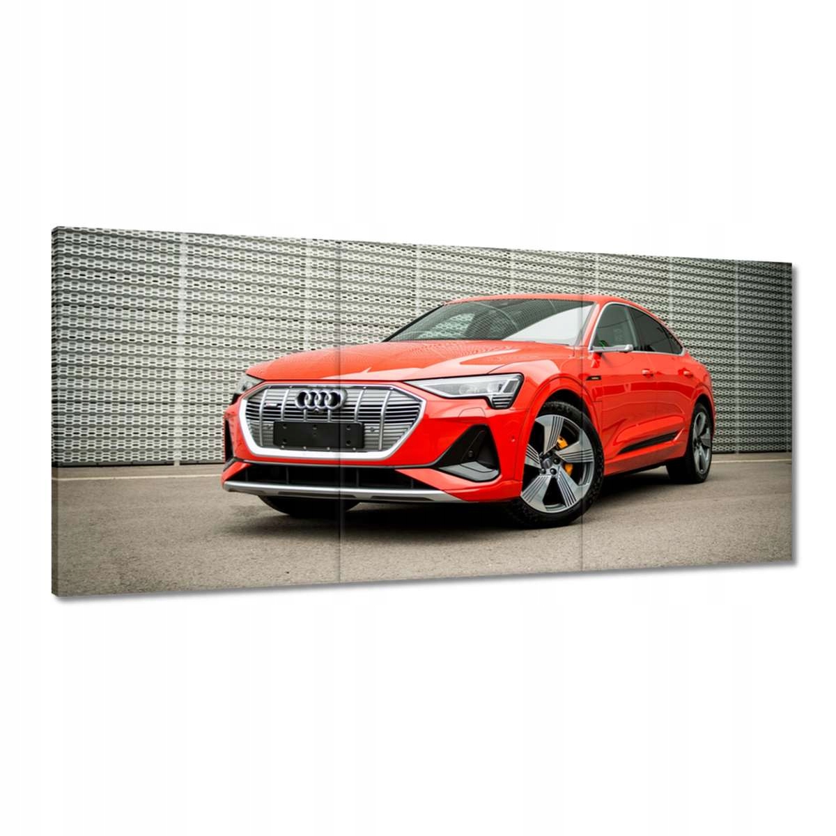 Obrazy 210x100 Červené Audi e-tron