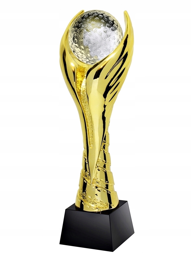 QRX019-G Statueta odlewana Winged Golf piłka golfo