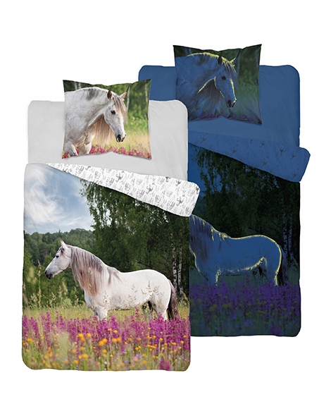 

Pościel 160x200 Świecąca W Ciemności Konie 18