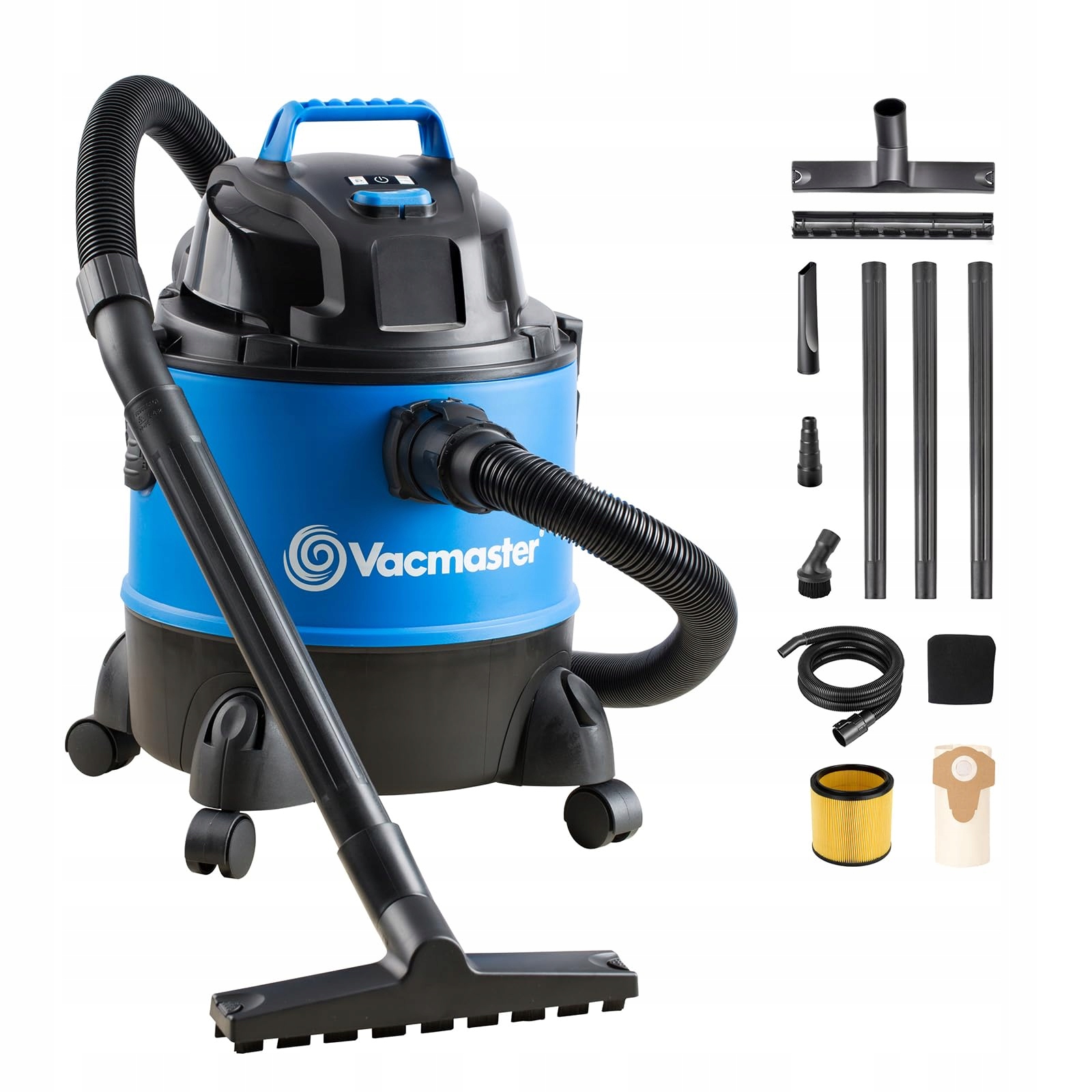 Vacmaster VQ1220PF mokrý suchý průmyslový vysavač 1250 W, pro dům