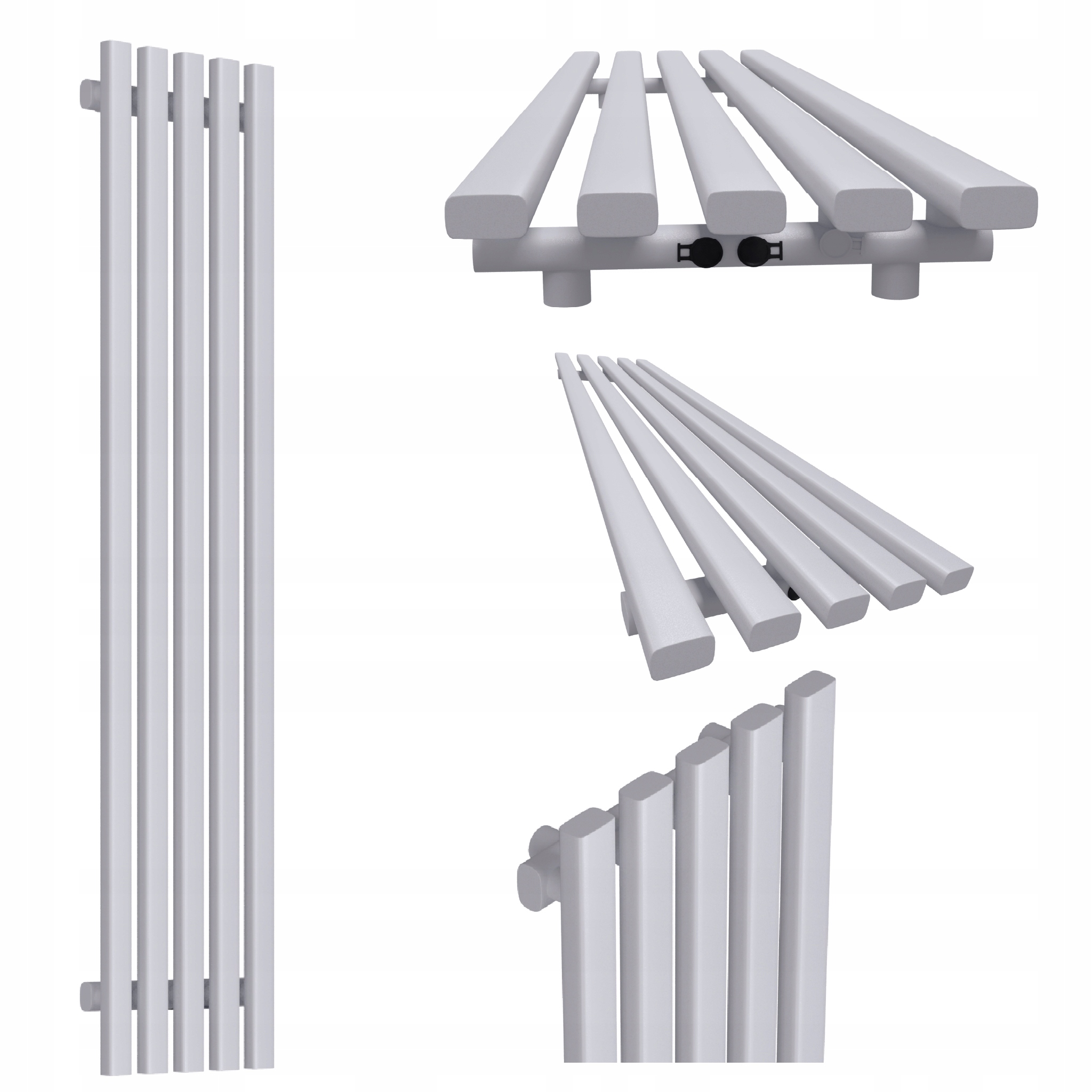 Dekorativní radiátor HORYZONT5 120x37 šedý