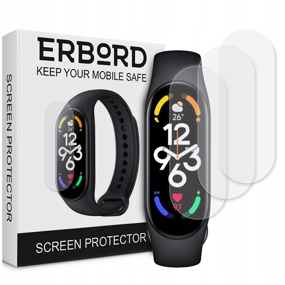 

3X Folia Hydrożelowa Ochronna Do Xiaomi MI Band 7