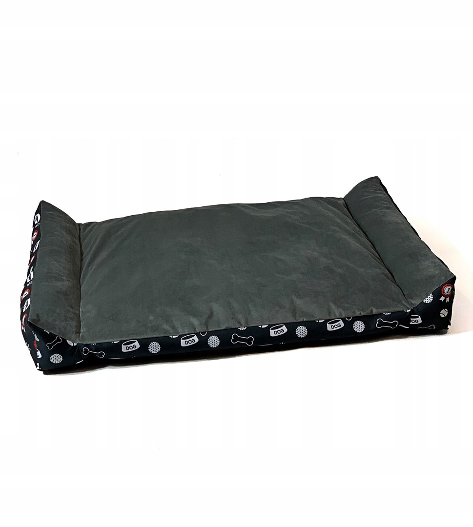 Levně Go Gift Rex grafit XXL pelíšek pro zvířata 105 x 75 x 8 cm