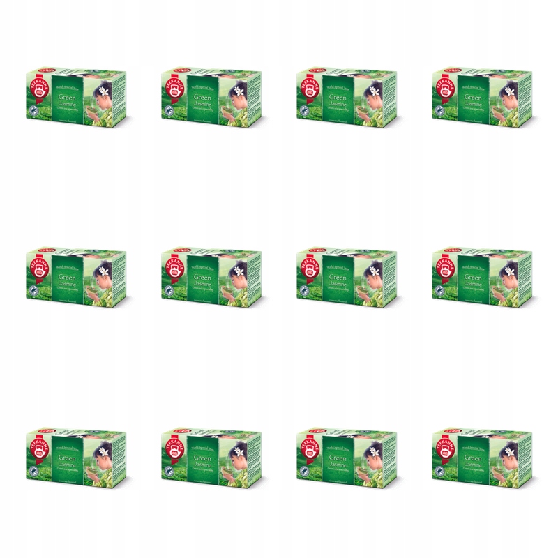 Čaj Teekanne Green Tea Jasmine 20 sáčků x 1,75 g Rfa X12