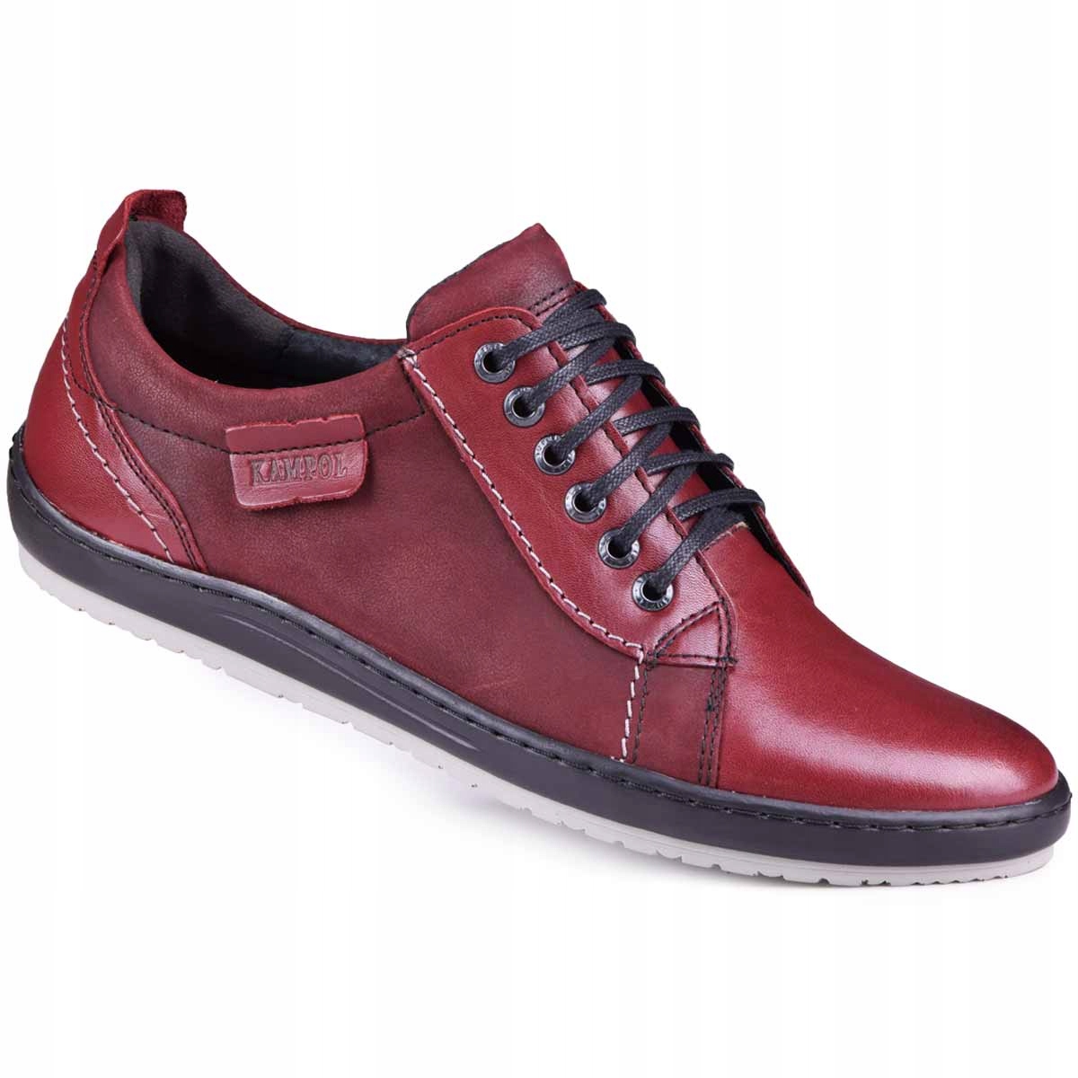 

Półbuty męskie skórzane buty skóra casual 40