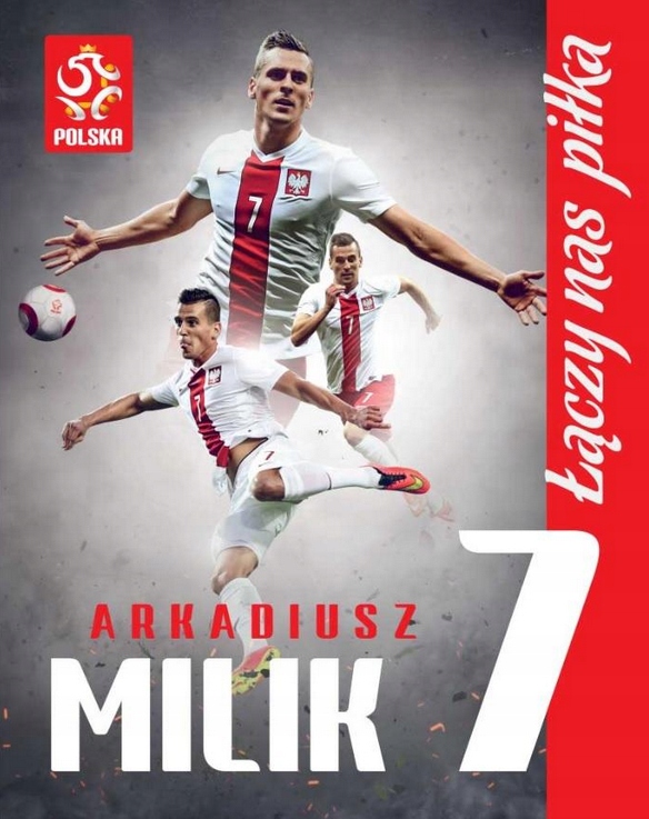 

Plakat kibica Milik 40 x 50 cm