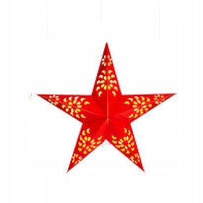 

Dekoracja Led Gwiazda Papierowa 60CM Led Czerwona