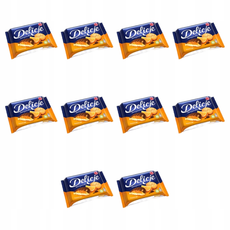 Piškoty S Želé Šampaňské Pomerančové 294 g X10