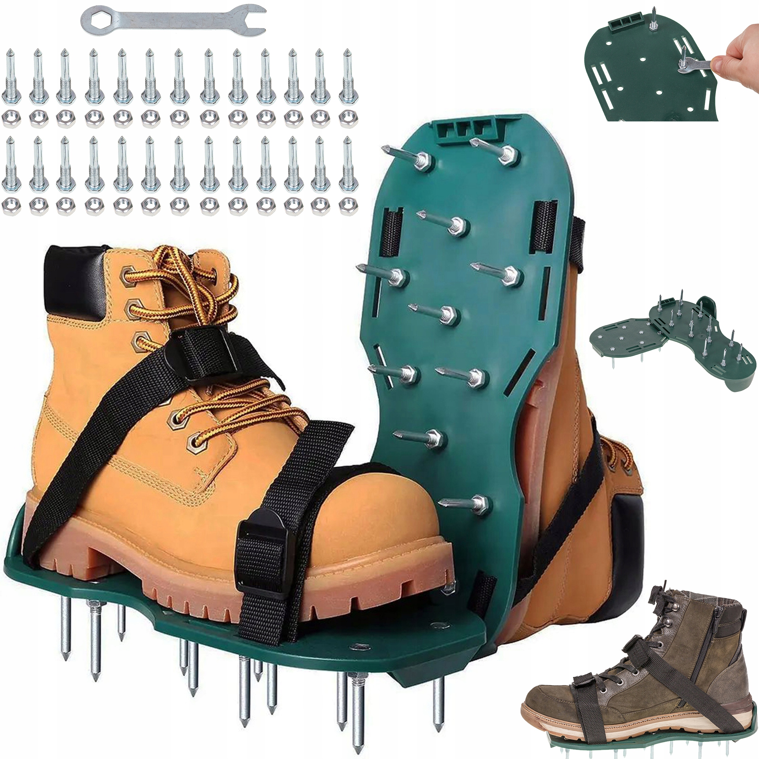 

Aerator Areator Ogrodowy Sandałowy Buty Z Kolcami