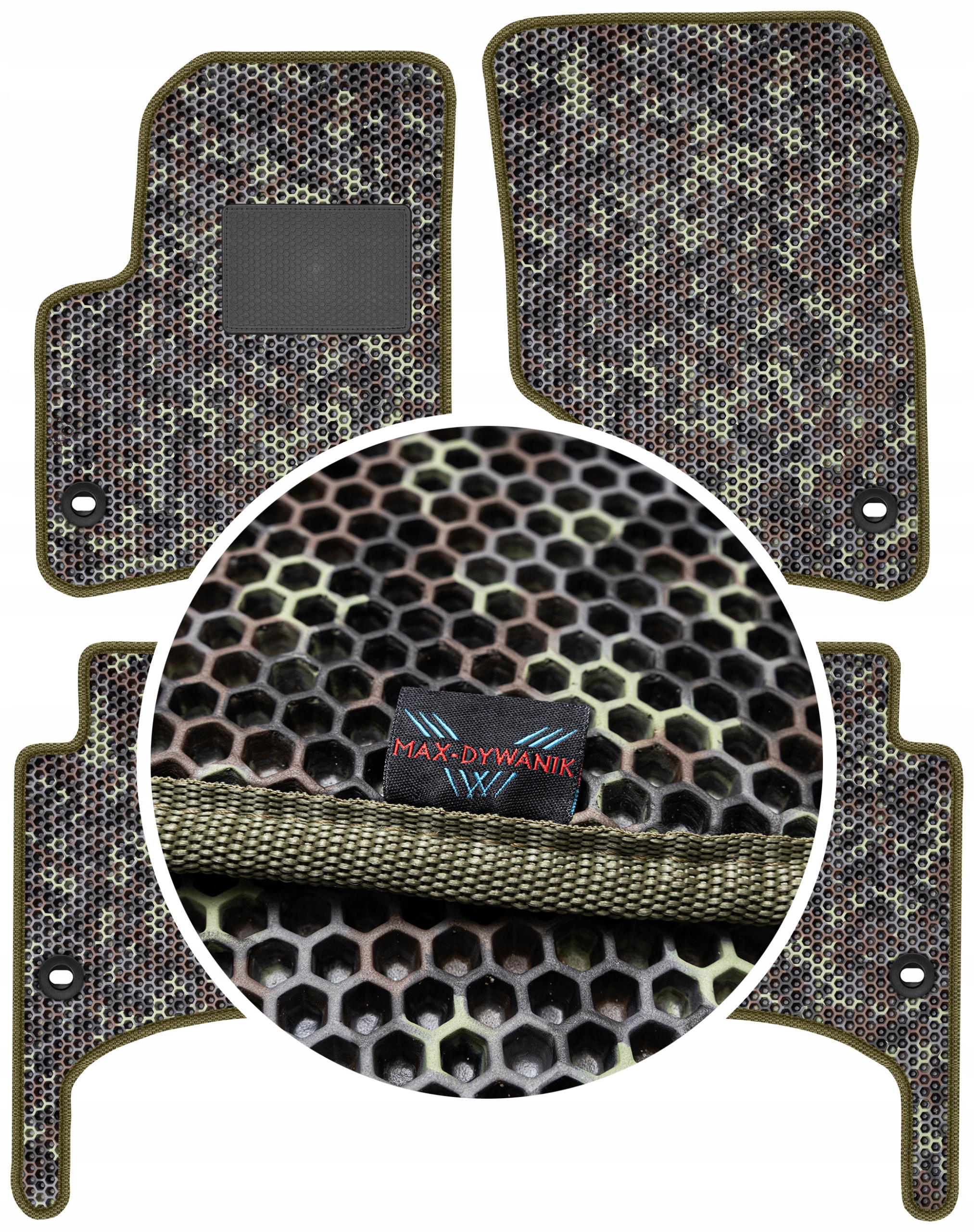 Vw Touareg I 2002-2010 Gumové rohože Eva Moro