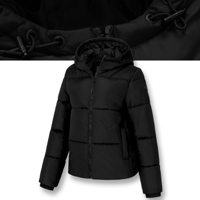 Damska Kurtka zimowa z kapturem Pitbull Pikowana Puchowa Vista