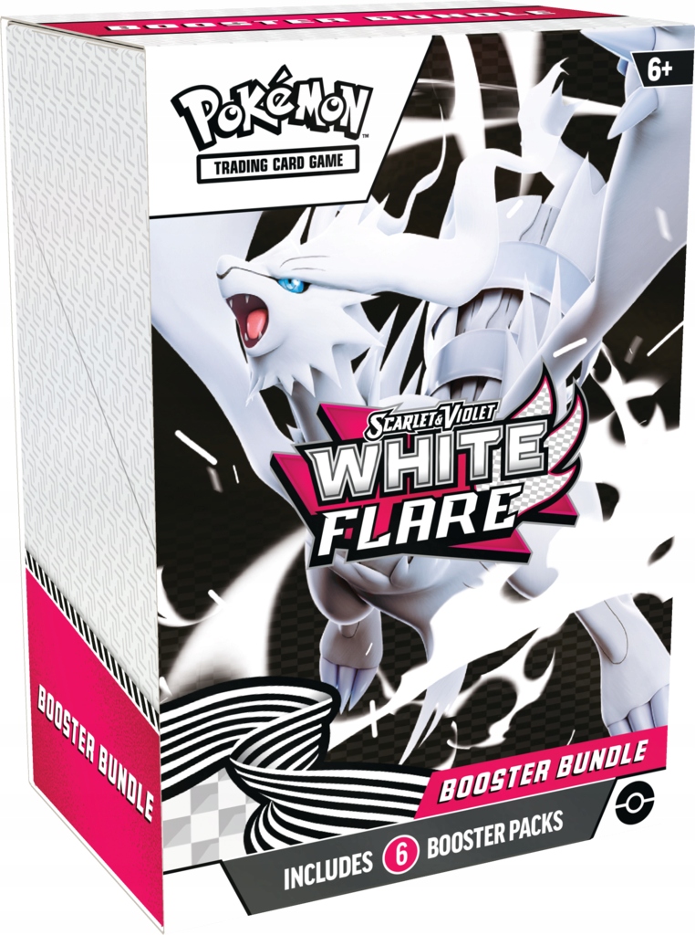 Zestaw Pokemon TCG: Scarlet&Violet - White Flare - Booster Bundle