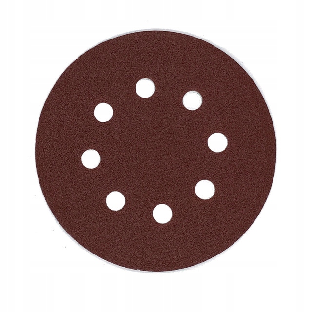 PAPIER ŚCIERNY NA RZEP KRĄŻKI 125mm P100 - 25szt EAN (GTIN) 5904496146769