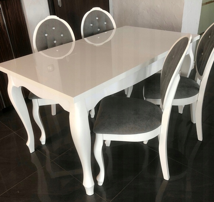 STÓŁ ROZKŁADANY NOWOCZESNY GLAMOUR 140-180 Kod producenta FRYDERYK