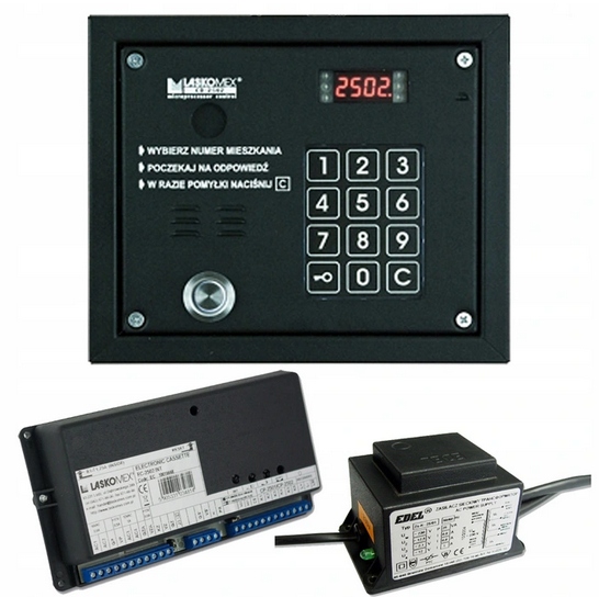 

Domofon cyfrowy Laskomex zest. CD2503TP EC2502AR