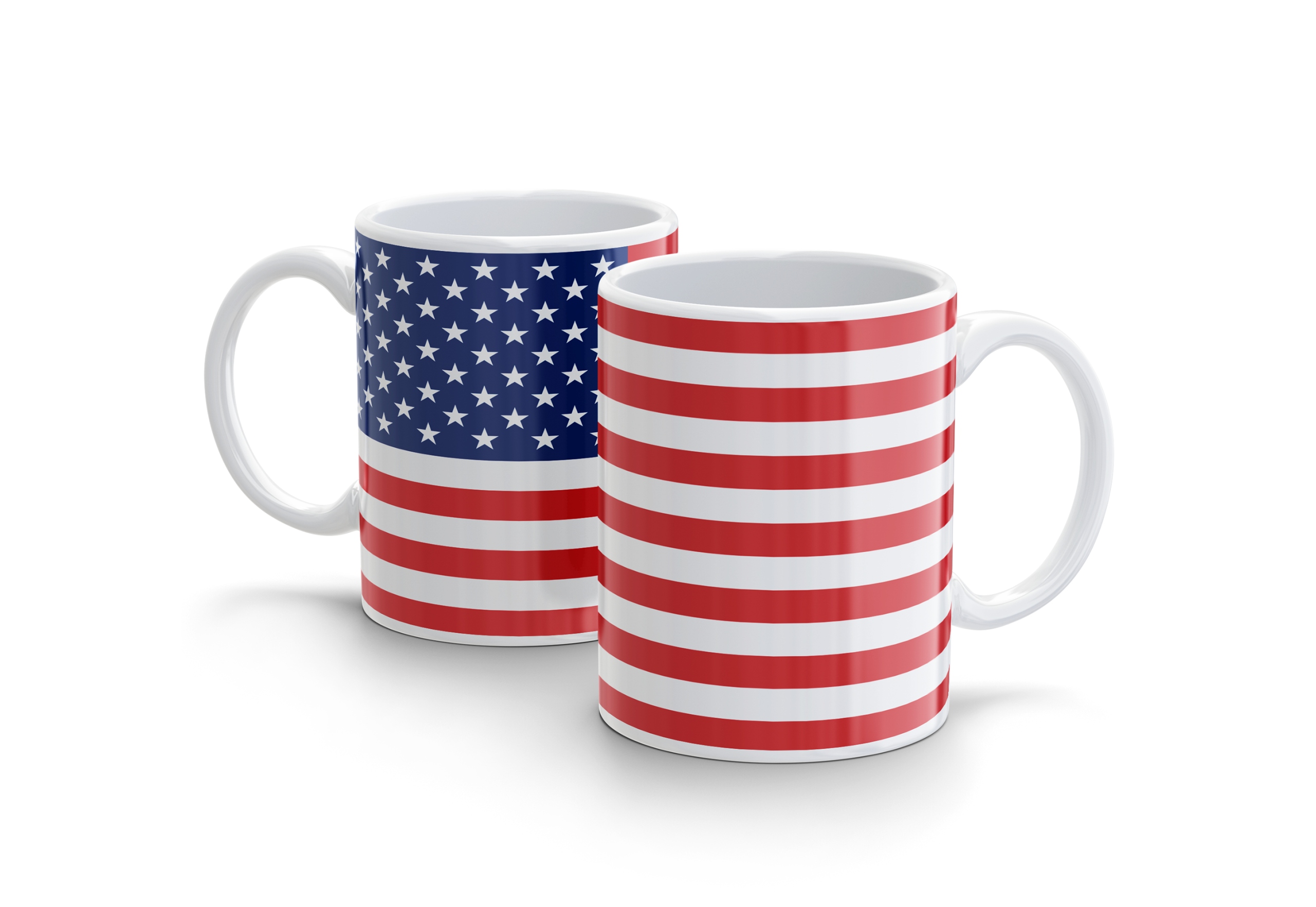 

Biały Kubek JetJet Flaga Kubek z Flagą Usa