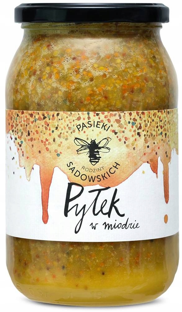 Pyłek Pszczeli w Miodzie kwiatowy Sadowskich mix