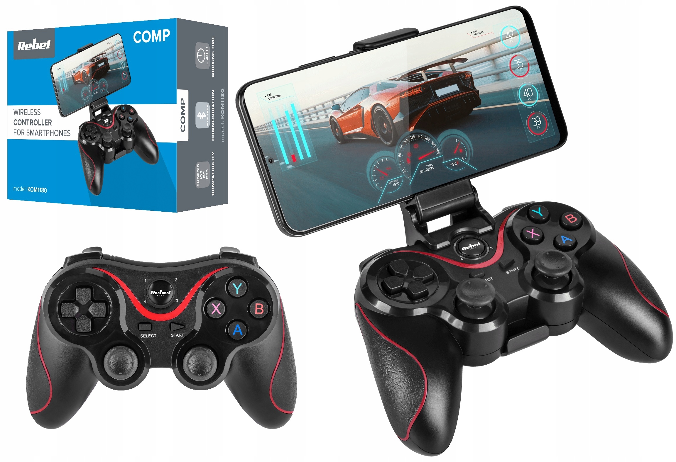 

Pad Bezprzewodowy Do Pc PS3 Telefonu Android Ios