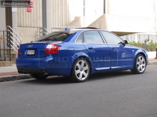 спойлер задний RS4 с волокна стеклянного для Audi A4 B6 01-05