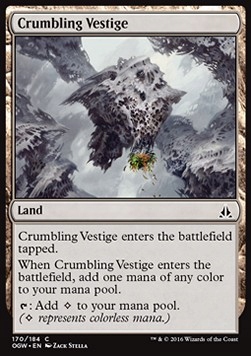 

2x Crumbling Vestige Ogw * Gratisy Pjotrekkk