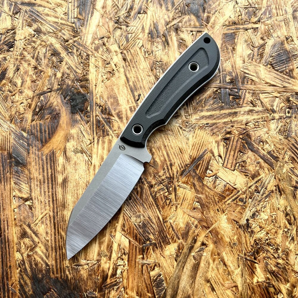 Nůž Sliwkosky Knives Urban Sheep „Noir“ Satin Elmax Black Canvas Micarta